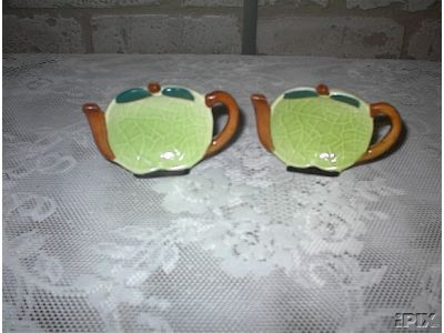 GREEN TEABAG HOLDERS